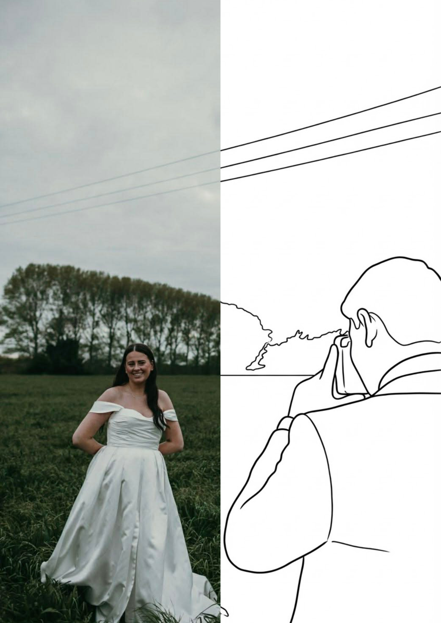 WEDDING Personalised Photo Colouring Book - Custom Memory Keepsake