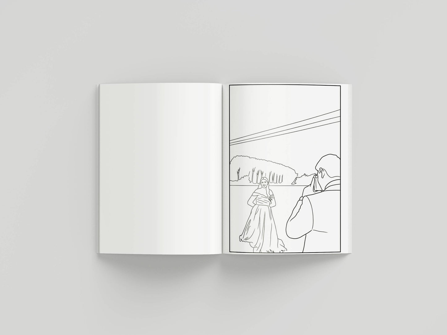 WEDDING Personalised Photo Colouring Book - Custom Memory Keepsake